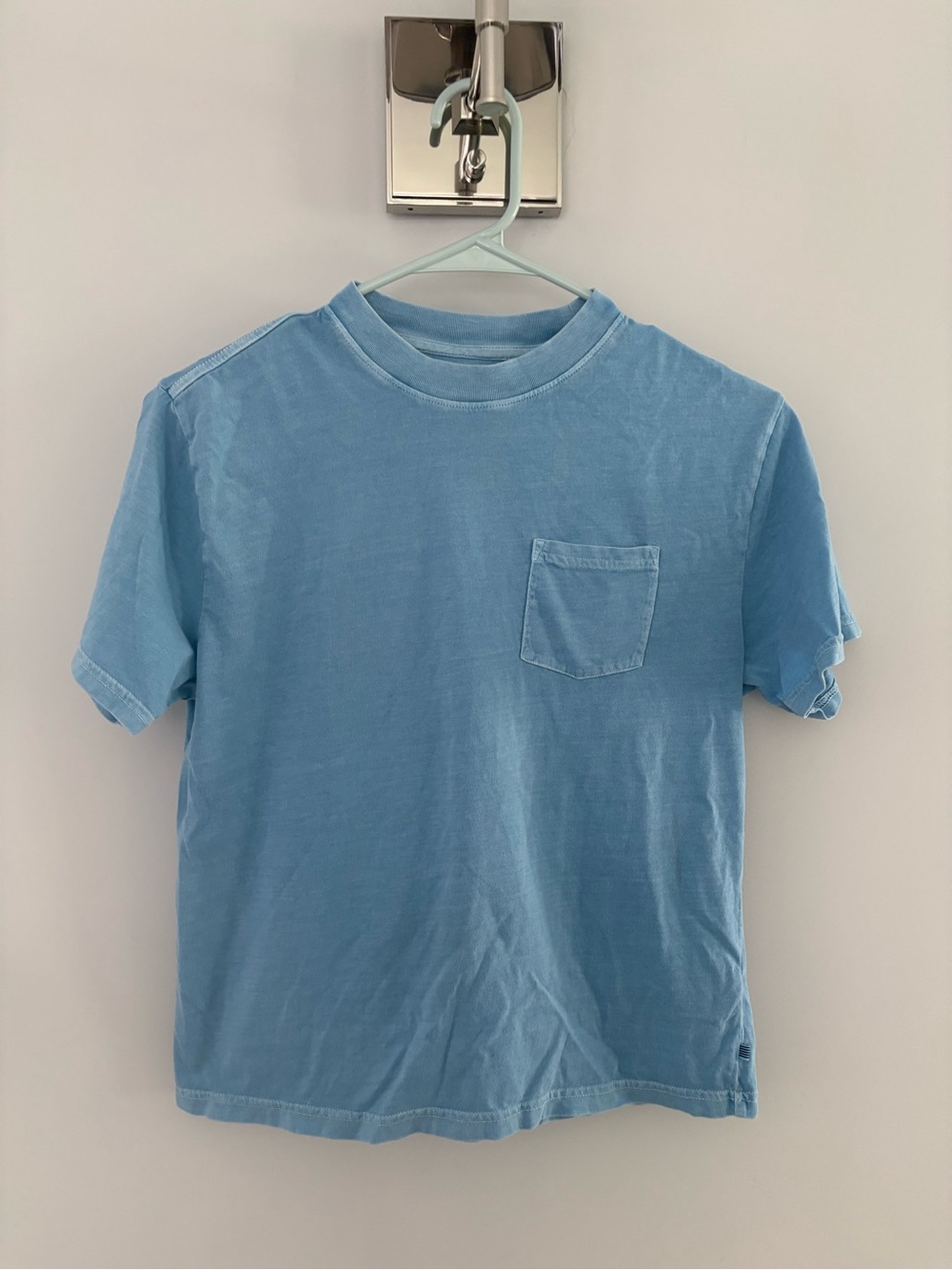 3 Tees - Blue, Dark Gray and White